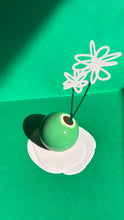 Load image into Gallery viewer, BOLVAASJE green + cream