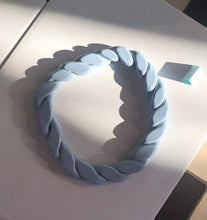 Load image into Gallery viewer, COASTER large circle lightblue/grey