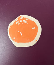 Load image into Gallery viewer, PLATEAU medium orange & cream