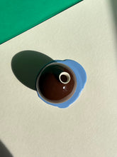 Load image into Gallery viewer, BOLVAASJE brown + lightblue/grey