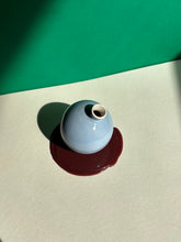 Load image into Gallery viewer, BOLVAASJE lightblue/grey + dark merlot