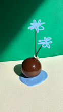 Load image into Gallery viewer, BOLVAASJE brown + lightblue/grey