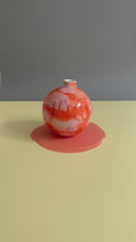 Load and play video in Gallery viewer, BOLVAASJE large orange&pink + peach
