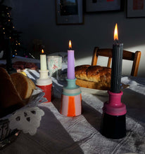 Load image into Gallery viewer, TUUT striped orange & pink + jade