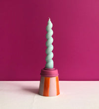 Load image into Gallery viewer, TUUT striped orange & pink + fuchsia