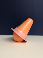 Load image into Gallery viewer, TABLE TUMBLER small orange/pink
