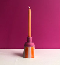 Load image into Gallery viewer, TUUT striped orange & pink + fuchsia