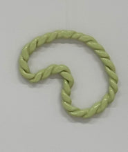 Load image into Gallery viewer, COASTER medium pretzel limegreen
