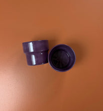 Load image into Gallery viewer, GLAMPING MUGS aubergine set of 2
