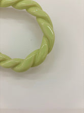 Load image into Gallery viewer, COASTER medium wiggle lime green
