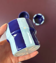 Load image into Gallery viewer, GLAMPING MUGS striped set of 3 (buitenbeentjes)
