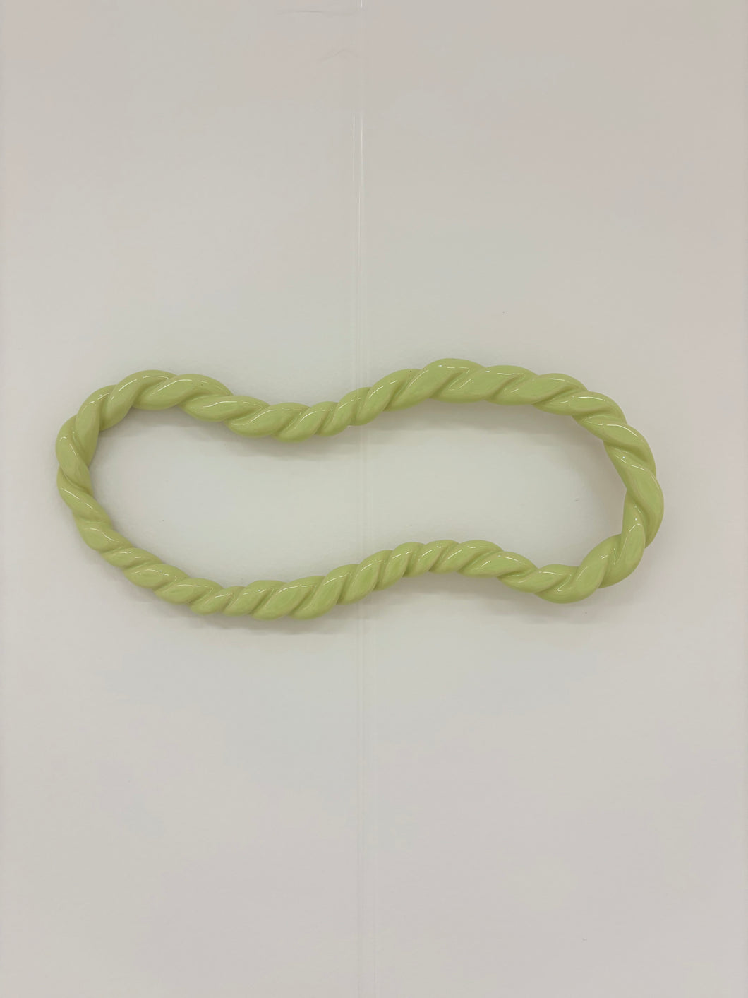 COASTER medium wiggle lime green