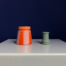 Load image into Gallery viewer, TUUT striped orange &amp; pink + jade
