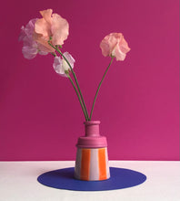 Load image into Gallery viewer, TUUT striped orange &amp; pink + fuchsia
