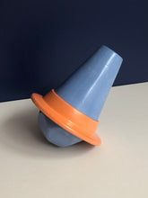 Load image into Gallery viewer, TABLE TUMBLER small blue/orange
