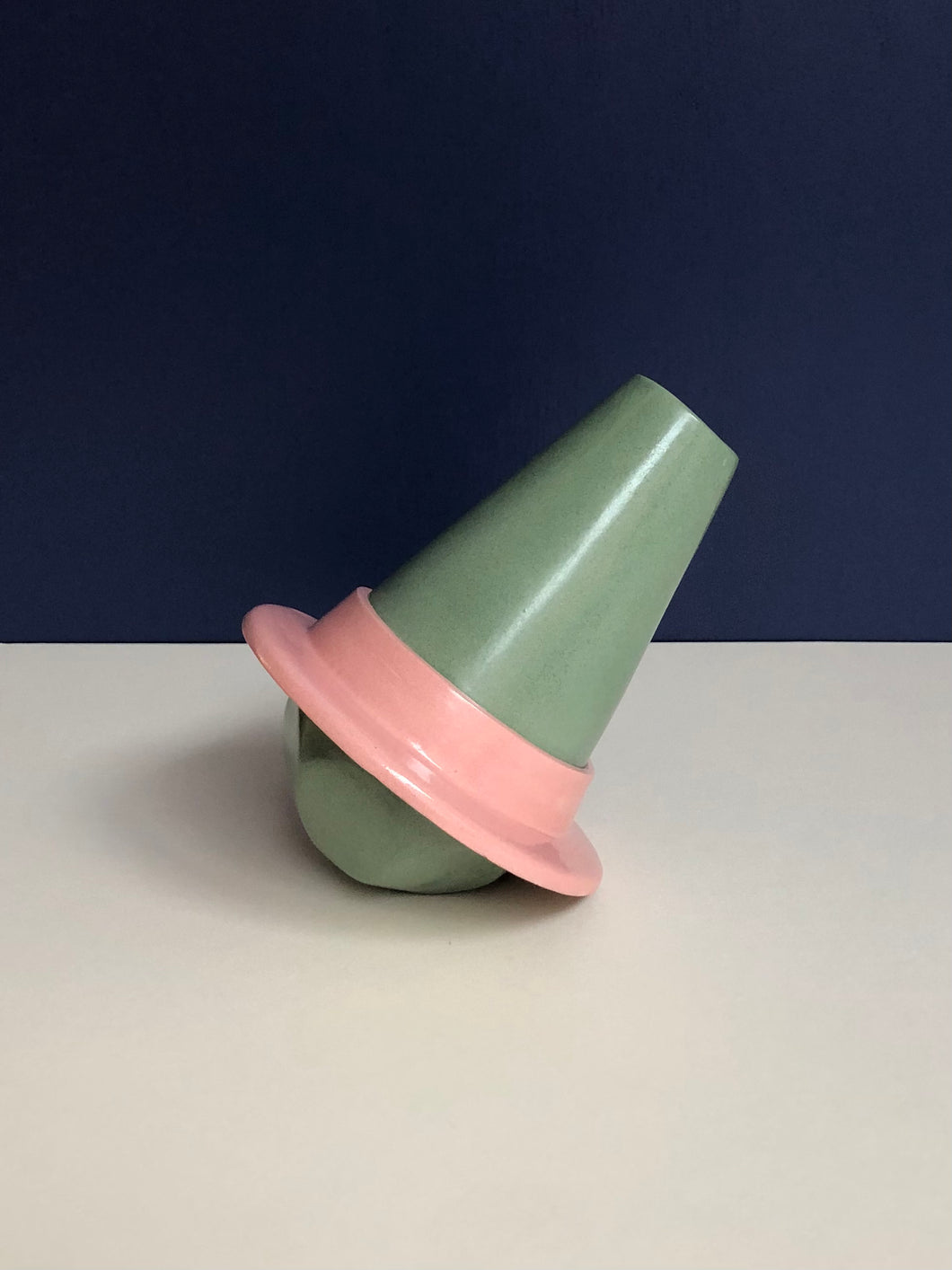 TABLE TUMBLER small green/pink